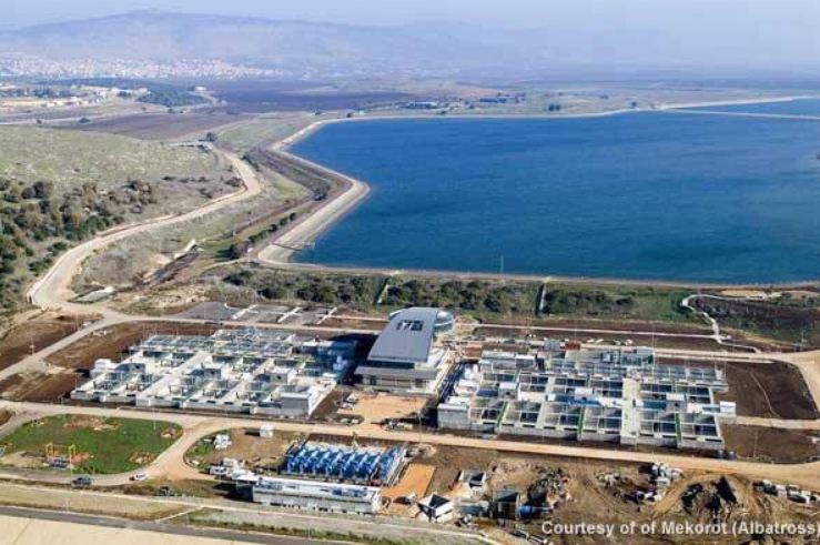 Eshkol Central Filtration Plant in the Galilee in Israel